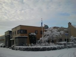 Huisartspraktijk Burggraaff in de sneeuw 1